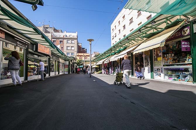 Mercado parte exterior